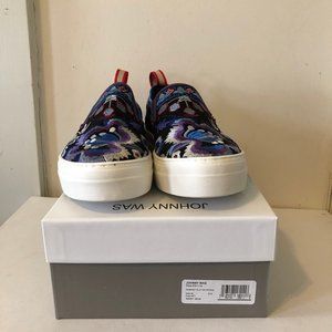 Johnny Was "Romany" Slip on Fashion Sneakers 38M